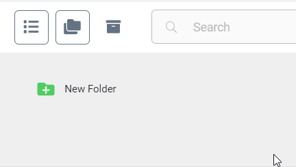 Name new folder