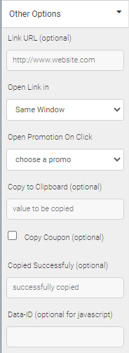 other options for CTA button