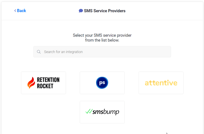 SMS Providers