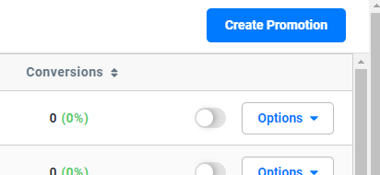 Create promotion button