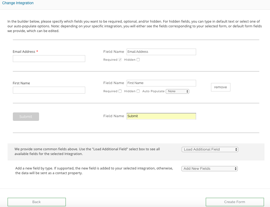 configure settings